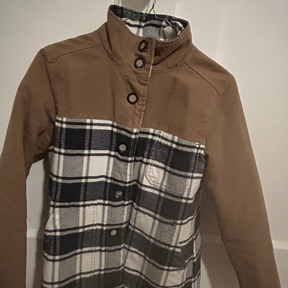 Small Kavu Flannel/Canvas Jacket - Picture 2 of 4